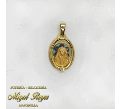 VIRGEN NIÑA OVAL