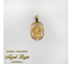 VIRGEN NIÑA OVAL