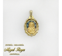 VIRGEN NIÑA ESMALTE