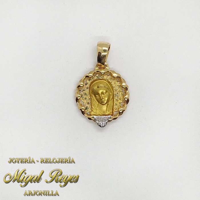 VIRGEN NIÑA DIAMANTE