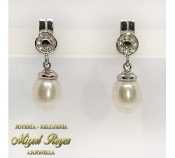 PENDIENTES PERLA