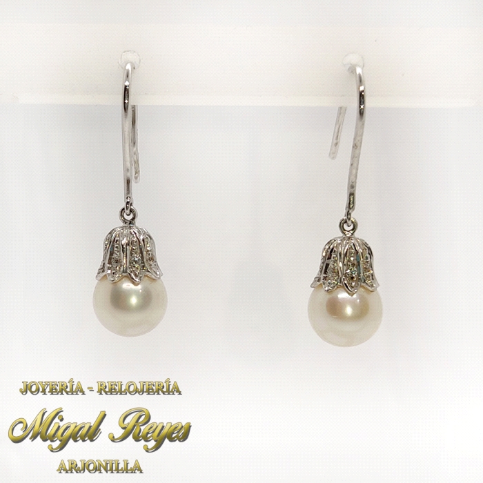 PENDIENTES HIPPIE PERLA