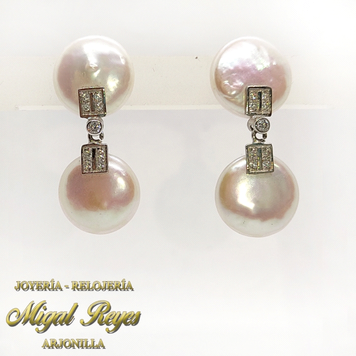 PENDIENTES PERLAS