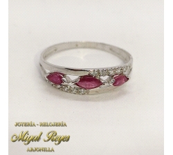 ANILLOS ESMERALDAS-RUBIES