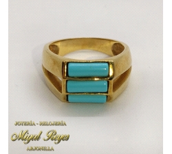 ANILLO TURQUESAS