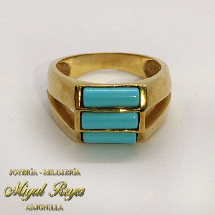 ANILLO TURQUESAS