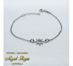 PULSERA PLATA MAR                                                     