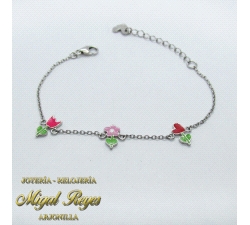 PULSERA PLATA AGATHA RUIZ DE LA PRADA                                 