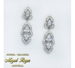 PENDIENTES PLATA