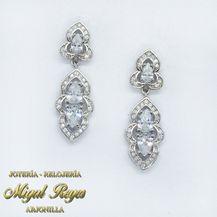 PENDIENTES PLATA