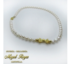 COLLAR PERLAS CHAPADO LAZO