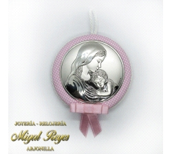 MEDALLA DE CUNA ROSA