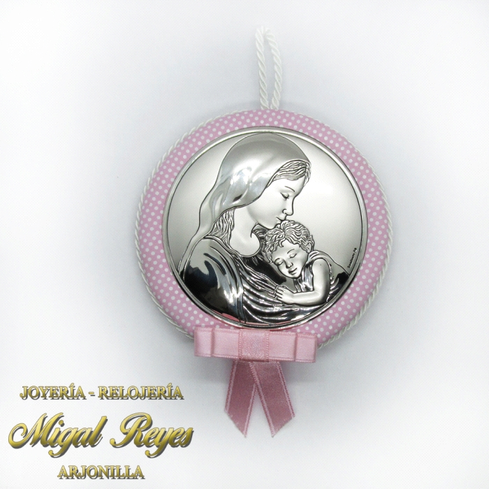 MEDALLA DE CUNA ROSA