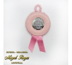 MEDALLA DE CUNA ROSA