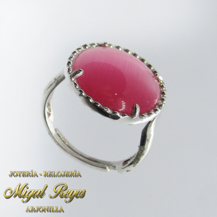 ANILLO CENTRO ROSA