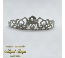 PEINA BISUTERIA PERLAS TIARA                                          