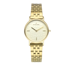 RADIANT SEÑORA RELOJ  CHAPADO COCODRILO                               