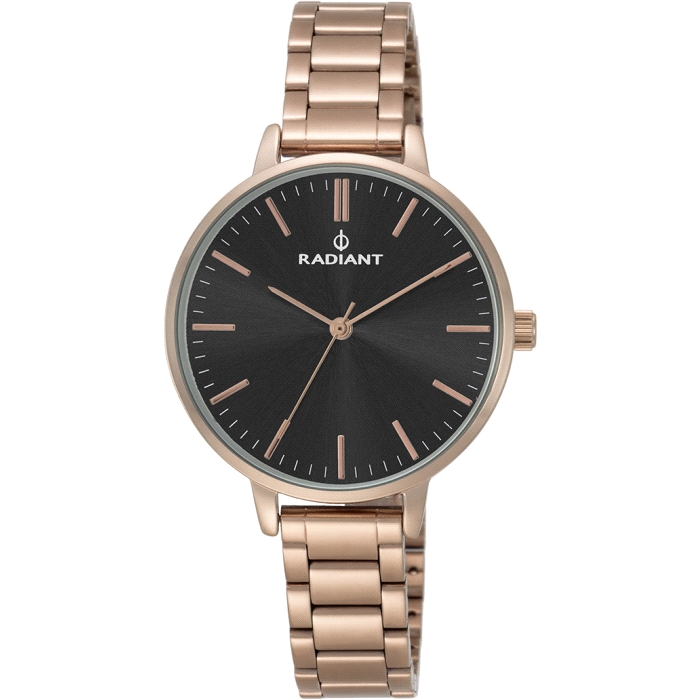 RELOJ RADIANT ROSA NEGRO