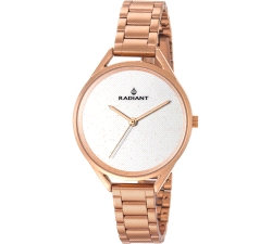 SEÑORA RELOJ RADIANT DORADO ROSA BRILLAN                              