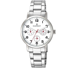 CADETE RELOJ  ACERO RADIANT BLANCO                                    