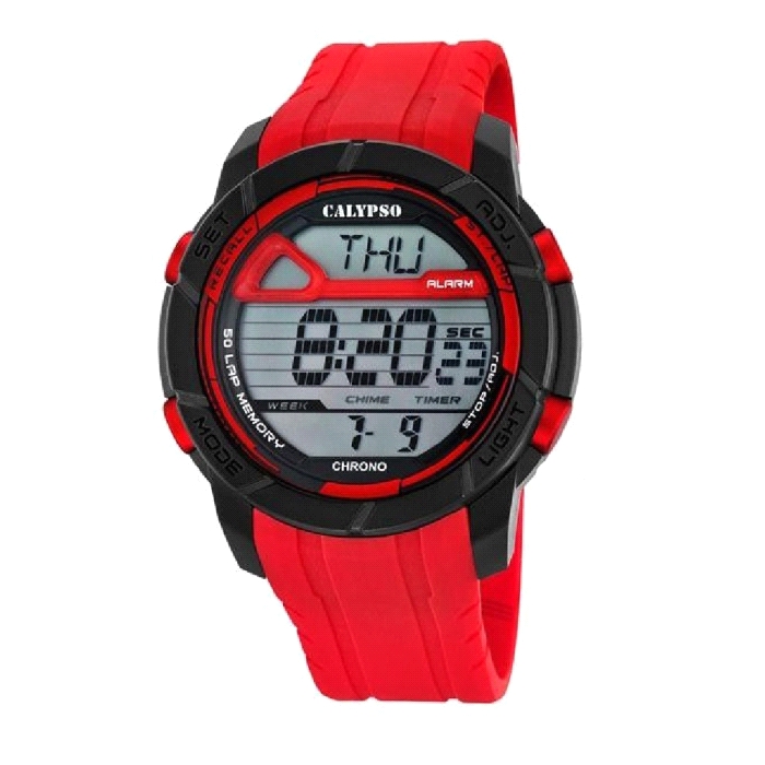 RELOJ CALYPSO ROJO