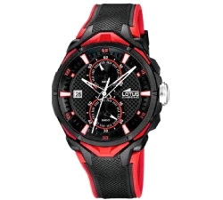 RELOJ LOTUS ROJO - NEGRO