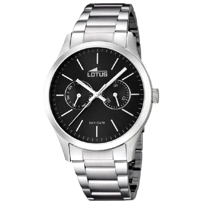 RELOJ LOTUS NEGRO