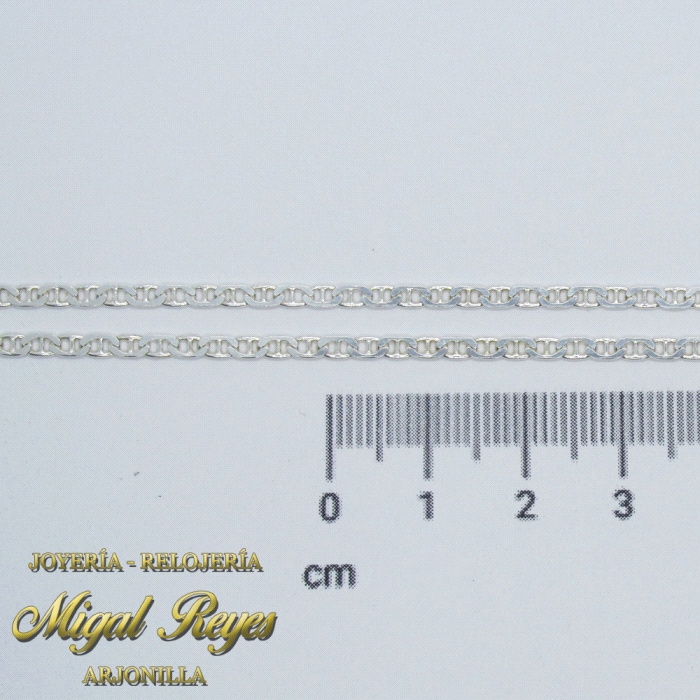 CADENA ITALIANA PLANCHADA 40 CM.