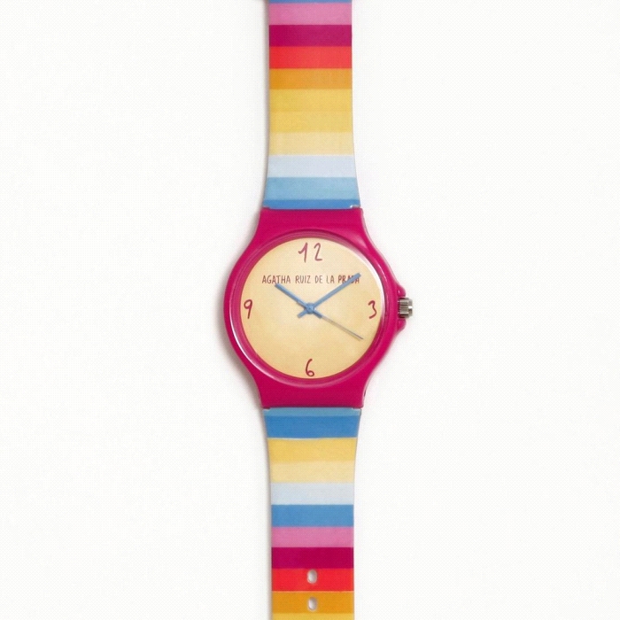 RELOJ AGATHA RUIZ DE LA PRADA RAYAS